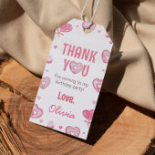 Sweet Celebration Verjaardag Dank u Label Cadeaulabel