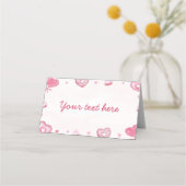 Sweet Celebration Verjaardagsplek Kaart Plaatskaartje (Voorkant)