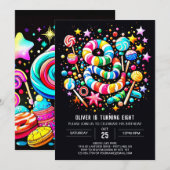 Sweet Celebration Wonderland Verjaardag Kaart (Voorkant / Achterkant)