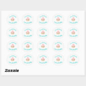 Sweet Celebrcake Ronde Sticker (Vel)