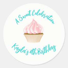 Sweet Celebrcake Ronde Sticker