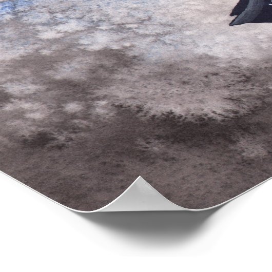 Sweet Celeste Blue Fairy Print van Molly Harrison (Hoek)