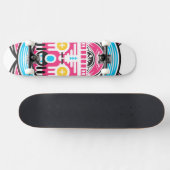 Sweet Chacater Vector Illustratie dekskateboard Persoonlijk Skateboard (Horizontaal)