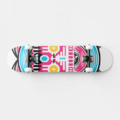 Sweet Chacater Vector Illustratie dekskateboard Persoonlijk Skateboard (Horizontaal)