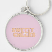 Sweet Cheeks Cute Sleutelhanger (Voorkant)