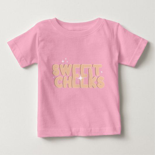 Sweet Cheeks Cute T-Shirt (Voorkant)
