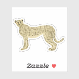 Sweet Cheetah Sticker