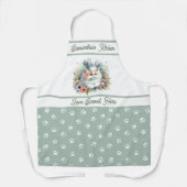 Sweet Chef Cat Pet Gepersonaliseerde keuken Pawpri Schort (Voorkant)