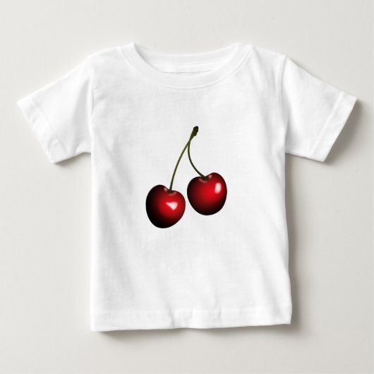Sweet Cherries Baby T-shirt (Voorkant)