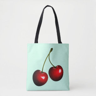 Sweet Cherries Canvas tas - Kies kleur