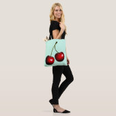 Sweet Cherries Canvas tas - Kies kleur (Op model)