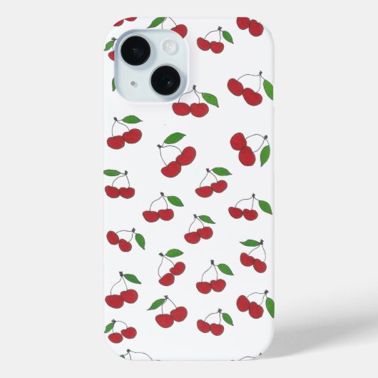 Sweet Cherries iPhone Case (Achterkant)