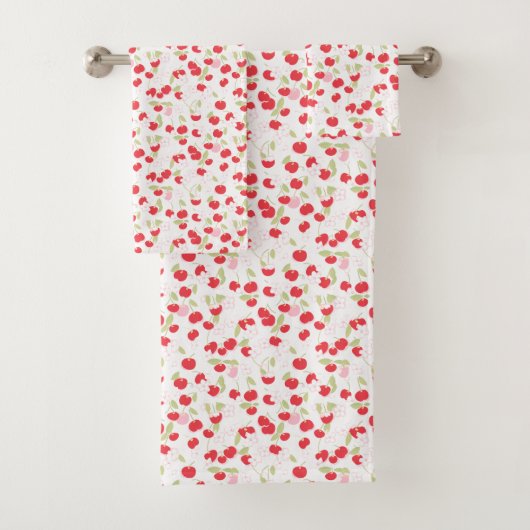 Sweet Cherry Bad Handdoek (Insitu)