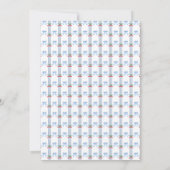 Sweet Cherry Blue Vrijgezellenfeest Kaart (Achterkant)