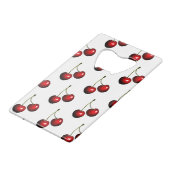 Sweet Cherry Bottle Opener - Aangepaste kleuren Creditkaart Flessenopener (Voorkant Gekanteld)