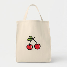 Sweet Cherry Canvas tas
