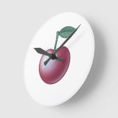 🍒 Sweet Cherry Classic – Timeless Elegance Ronde Klok (Hoek)