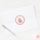 Sweet Cherry Cupcake Verjaardag Stickers (Envelop)