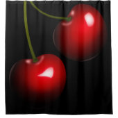 Sweet Cherry Douche Gordijn - Kies kleuren (Voorkant)