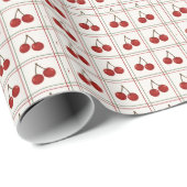 🎁 Sweet Cherry Holiday Gift Wrap Collection Cadeaupapier (Rol Hoek)