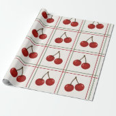🎁 Sweet Cherry Holiday Gift Wrap Collection Cadeaupapier (Uitgerold)
