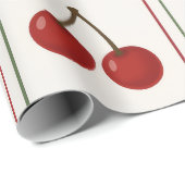 🎁 Sweet Cherry Holiday Gift Wrap Collection Cadeaupapier (Rol Hoek)