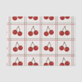 🎁 Sweet Cherry Holiday Gift Wrap Collection Tissuepapier (Voorkant)