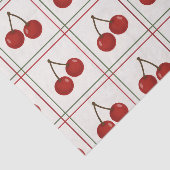 🎁 Sweet Cherry Holiday Gift Wrap Collection Tissuepapier (Detail)