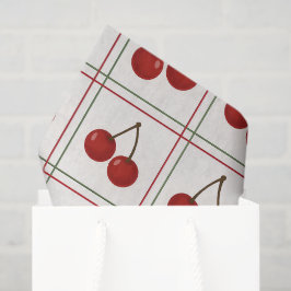 🎁 Sweet Cherry Holiday Gift Wrap Collection Tissuepapier