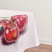 Sweet Cherry Juice Drink Fruits Party Tafelkleed (Voorbeeld)