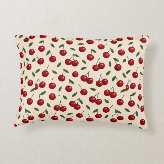 🍒✨Sweet Cherry Minimal Collectio Accent Kussen (Achterkant)