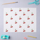 🍒 Sweet Cherry Minimal Elegant Tissue Paper Tissuepapier (Craft)