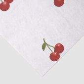 🍒 Sweet Cherry Minimal Elegant Tissue Paper Tissuepapier (Detail)