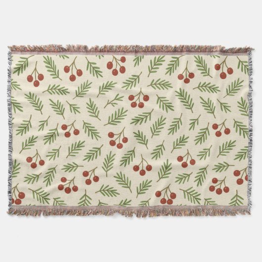 Sweet Cherry Natural Harmony Deken (Voorkant)