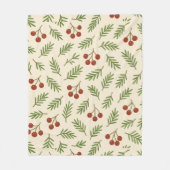 Sweet Cherry Natural Harmony Fleece Deken (Voorkant)