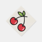 Sweet Cherry Paper Table Napkins Servet (Hoek)