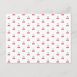 Sweet Cherry Pattern Briefkaart