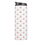 Sweet Cherry Pattern Tumbler Thermosbeker (Geroteerd rechts)