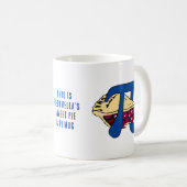 SWEET CHERRY PIE EN PI Day Koffiemok (Voorkant rechts)