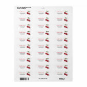 Sweet Cherry Return Label (Full Sheet)