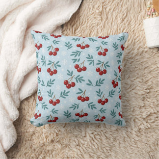 ❄️ Sweet Cherry Snowfall Collection Kussen