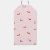 Sweet Cherry verjaardagsgunst cadeau Labels Cadeaulabel (Achterkant)