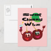 Sweet Cherry Wine Briefkaart (Voorkant / Achterkant)