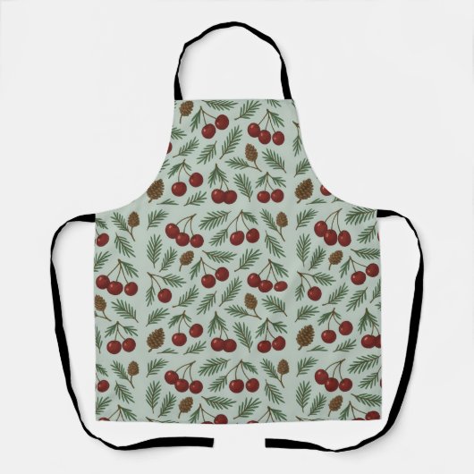 🌿 Sweet Cherry Woodland Holiday Collection Schort (Voorkant)