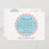 Sweet Chic Logo Briefkaart (Voorkant / Achterkant)