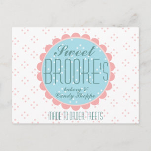 Sweet Chic Logo Briefkaart