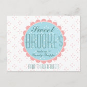 Sweet Chic Logo Briefkaart (Voorkant)