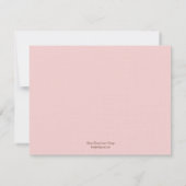 Sweet Chicks Bedankt Cards - Roze (Achterkant)