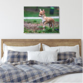 Sweet Chihuahua Puppy Gundog Wannabe Canvas Afdruk (Insitu (Slaapkamer))