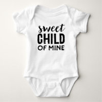 Sweet Child of Mine Baby Shirt